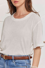 MOMA round neck thick collar design shirt