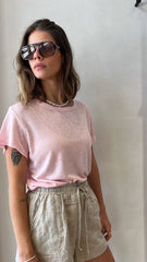 MOMA Light Pink Tee | Lightweight & Stylish Wardrobe Add