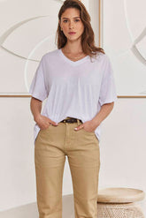 MOMA V - Neck Tee | Minimalist Design, Max Versatility