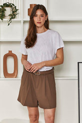 MOMA White Crew - Neck Garment | Comfort Meets Fashion Flair