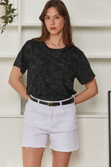 MOMA Black Tie - Dye Crew - Neck Tee | Effortless Casual Edge