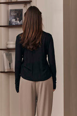 MOMA Relaxed Fit Knit Cardigan | Black, Timeless & Versatile