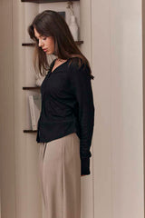 MOMA Relaxed Fit Knit Cardigan | Black, Timeless & Versatile