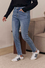 MOMA Versatile Light Blue Skinny Jeans