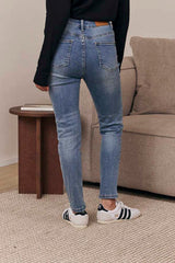 MOMA Versatile Light Blue Skinny Jeans