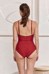 MOMA Square Neck One - Piece Swimsuit
