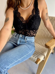 MOMA Black Lace Bralette | Delicate Design, Effortless Sexy Style