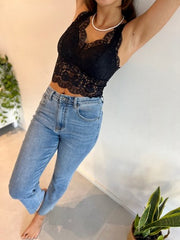 MOMA Black Lace Bralette | Delicate Design, Effortless Sexy Style