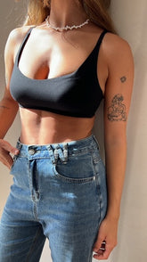 MOMA Black Bralette | Understated Design, Max Versatility