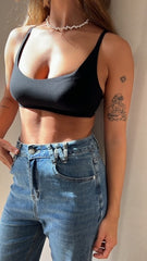 MOMA Black Bralette | Understated Design, Max Versatility