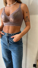 MOMA Wireless Bra: Comfort & Chic in Taupe Elegance