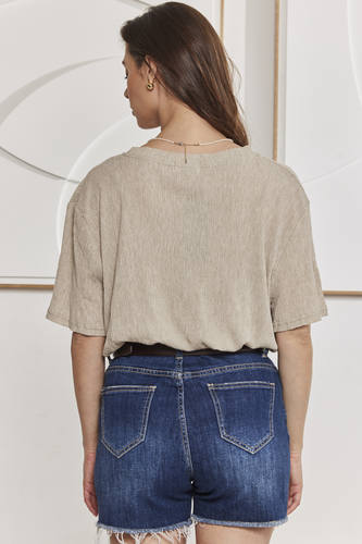 MOMA classic tailoring Nikki style exquisite round neck collar shirt