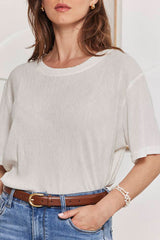 MOMA round neck thick collar design shirt