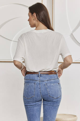 MOMA round neck thick collar design shirt