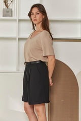 MOMA stylish rounded V-neck shirt