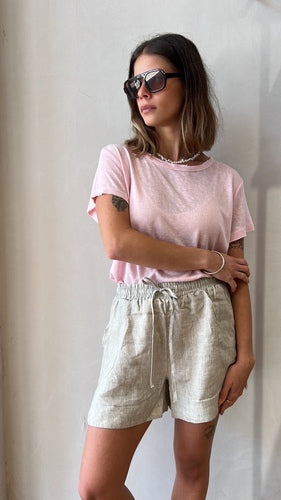 MOMA Light Pink Tee | Lightweight & Stylish Wardrobe Add