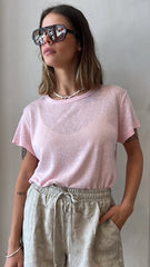 MOMA Light Pink Tee | Lightweight & Stylish Wardrobe Add