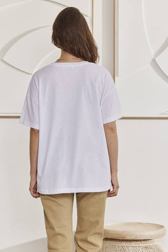 MOMA V - Neck Tee | Minimalist Design, Max Versatility