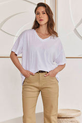 MOMA V - Neck Tee | Minimalist Design, Max Versatility