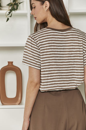 MOMA Relaxed Fit Striped Top | Timeless Pattern, Trendy & Comfortable