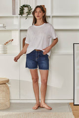 MOMA White Crew - Neck Tee | Minimalist Design, Max Versatility