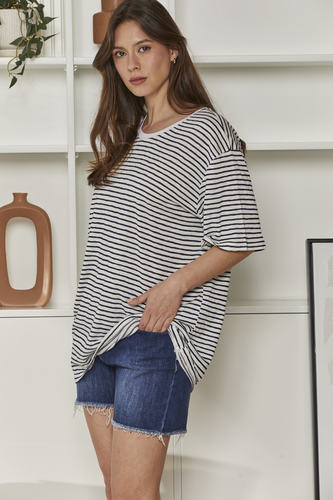 MOMA Casual Striped Shirt | Perfect for Easy - going Days
