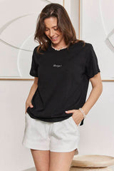 MOMA Relaxed Fit Crew - Neck Top | Timeless & Understated