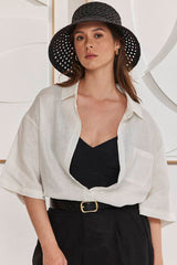 MOMA White Linen Shirt | Elevate Your Summer Layering Outfit
