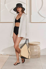 MOMA Casual Linen Shirt | White for Easy - going Vacation Days