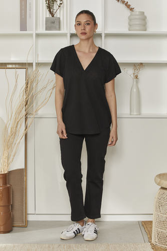 MOMA Black Garment | Comfort Meets Minimalist Style
