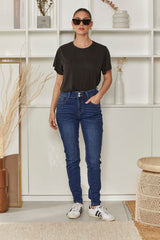 MOMA Relaxed Fit Short - sleeved Top | Black, Timeless & Versatile