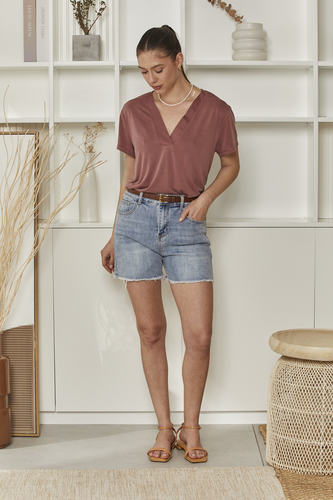 MOMA Mauve Garment | Comfort Meets Minimalist Style