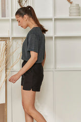 MOMA Comfortable Black Shorts