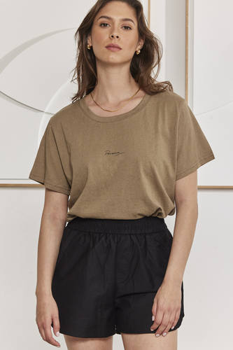 MOMA Comfortable Black Elastic - Waist Shorts