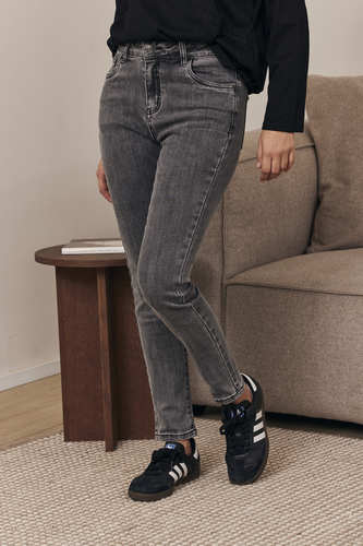 MOMA Trendy Grey Skinny Jeans