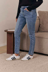 MOMA Versatile Light Blue Skinny Jeans