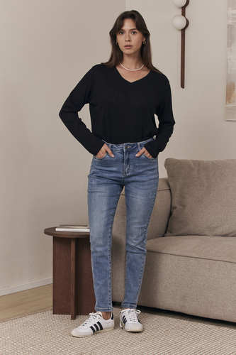 MOMA Versatile Light Blue Skinny Jeans