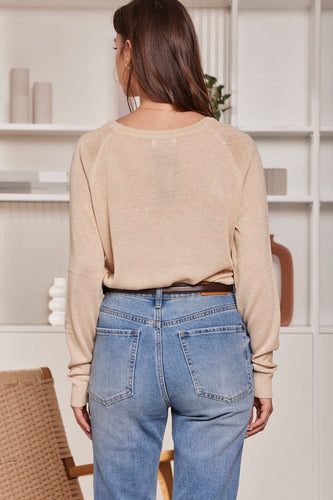 MOMA Comfortable Blue High - Waisted Jeans