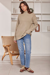 MOMA Comfortable Blue High - Waisted Jeans