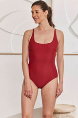 MOMA Square Neck One - Piece Swimsuit