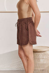 MOMA Casual Linen Shorts for Resort