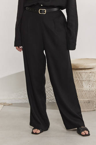 MOMA Linen Wide - Leg Resort Pants