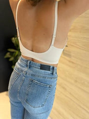 MOMA Cream Lace - Trimmed Bralette | Effortless Feminine Allure