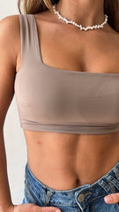 MOMA Square - Neck Bralette: Minimalist Chic for Everyday