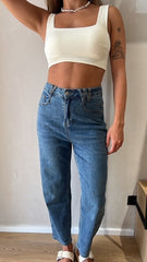 Elegant MOMA White Square - Neck Bra: Timeless Grace