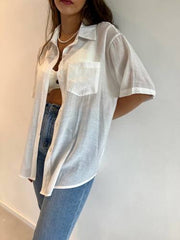 MOMA White Cut - Out Bra: A Bold Statement of Style