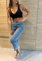 MOMA Black Deep V - Neck Bra: Bold Femininity in Every Wear