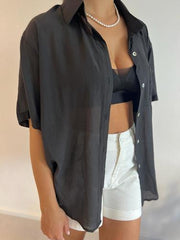 Sexy MOMA Bra: Black, Mesh & Deep V for Trendy Vibes